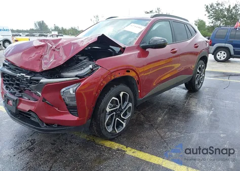 2025 Chevrolet Trax Fwd 2Rs из США, поврежденный, VIN KL77LJEP7SC134911